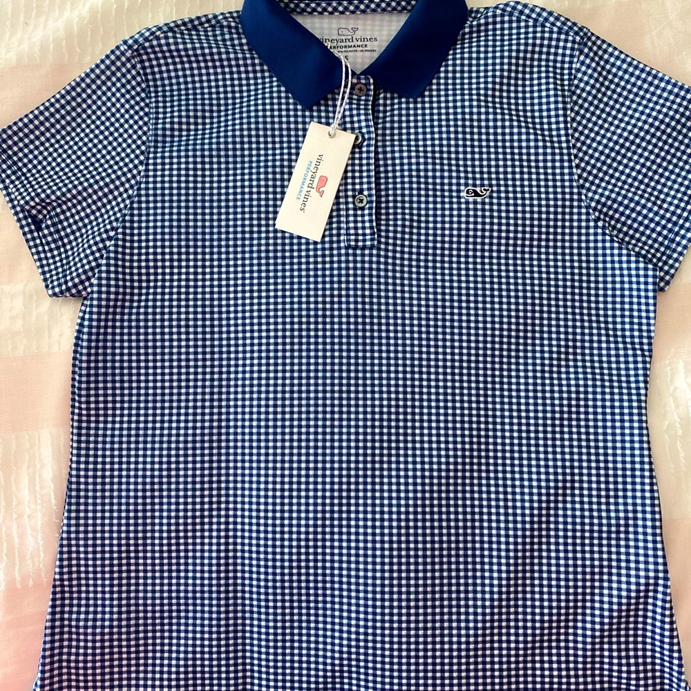 NWT S Vineyard Vines Performance Polo